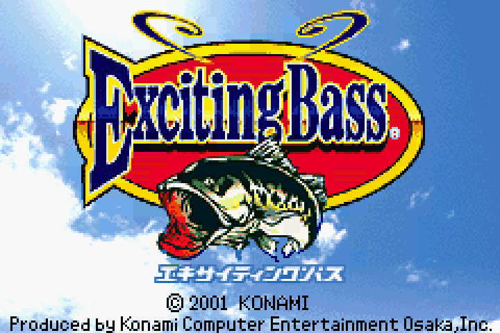 希少 エキサイティングバス Exciting Bass ゲームボーイアドバンス 