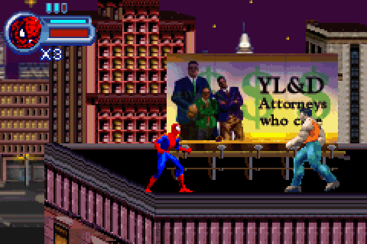 GBA Spider-Man Mysterio's Menace